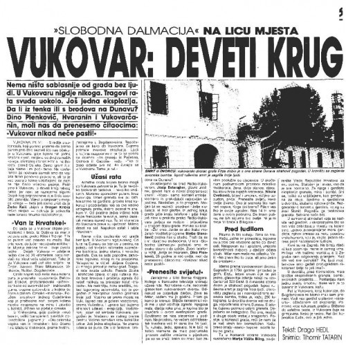 Vukovar   : deveti krug / / Drago Hedl