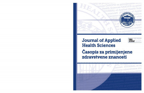 Journal of applied health sciences = Časopis za primijenjene zdravstvene znanosti : 1,1(2015) / glavni urednik Aleksandar Racz