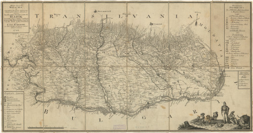 Mappa specialis Walachiae ex acuratissimis singulorum districtuum ichnographüs collecta, delineata et dedicata... de Hadik  / per F. Jos. Ruhedorf