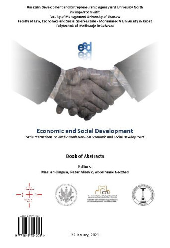 Economic and social development :  : book of abstracts : 64(2021) / ... International Scientific Conference