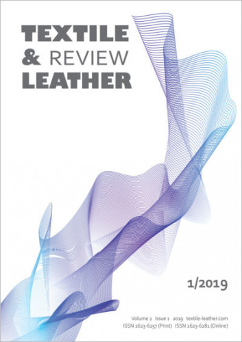 Textile & leather review : 2,1(2019) / editor-in-chief Srećko Sertić.