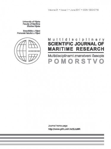 Pomorstvo : multidisciplinarni znanstveni časopis = multidisciplinary scientific journal of maritime research : 31, 1(2017) / glavni urednik Serđo Kos.