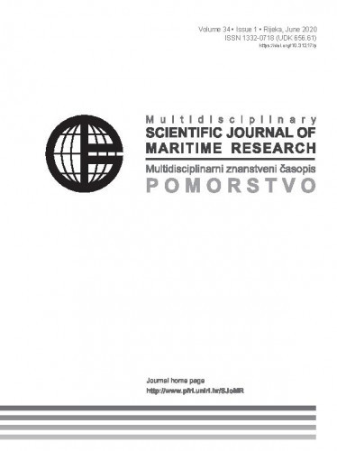 Pomorstvo : multidisciplinarni znanstveni časopis = multidisciplinary scientific journal of maritime research : 34, 1(2020) / glavni urednik Serđo Kos.
