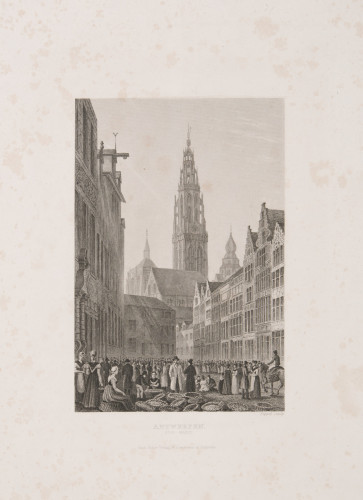 Antwerpen  : Eier Markt / Poppel [Johann Gabr. Friedrich]