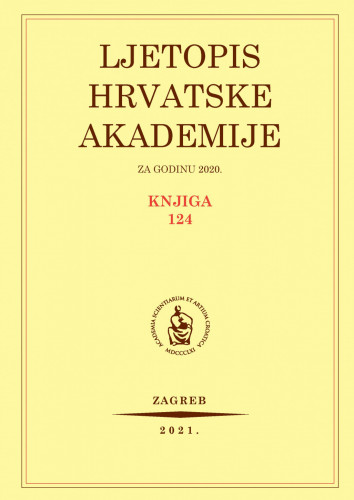 Ljetopis Hrvatske akademije znanosti i umjetnosti za godinu ... :  124(2020)  / urednik Dario Vretenar.