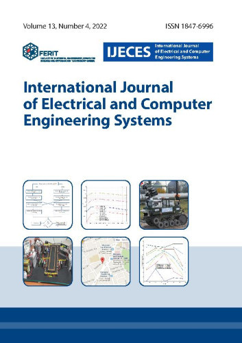 International journal of electrical and computer engineering systems : 13,4(2022)  / editor-in-chief Tomislav Matić.