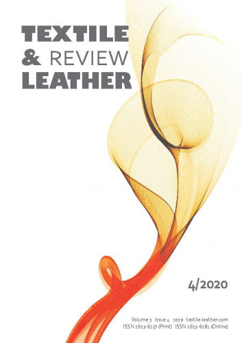 Textile & leather review : 3,4(2020) / editor-in-chief Dragana Kopitar.