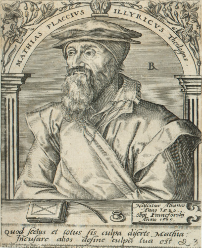 Mathias Flaccius Illyricus   : Theologus.