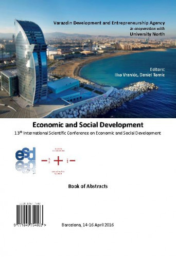 Economic and social development : book of abstracts : 13(2016) / ... International Scientific Conference
