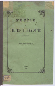 Poesie / Petar Preradović ; traduzione di Giovanni Nikolić.