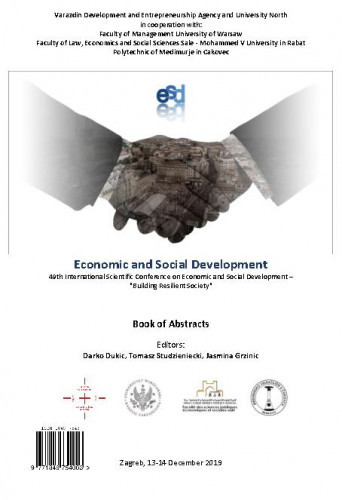 Economic and social development : book of abstracts : 49(2019) / ... International Scientific Conference