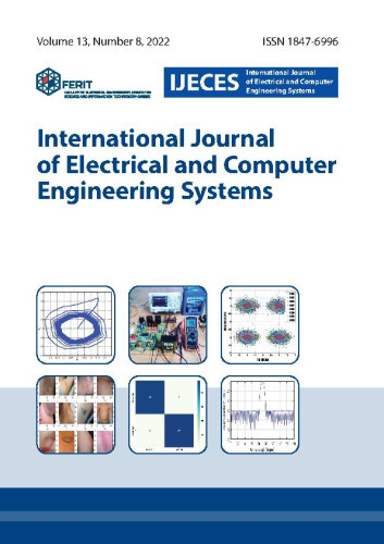International journal of electrical and computer engineering systems : 13,8(2022)  / editor-in-chief Tomislav Matić.