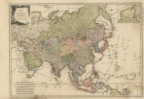 Karte von Asien  : nach d'Anville / neu verzeichnet und herausgegeben von Franz Joh. Jos. von Reilly ; gestochen von A. Amon