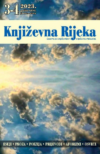 Književna Rijeka  : časopis za književnost i književne prosudbe : 26,3/4(2023) / Davor Grgurić (glavni urednik).