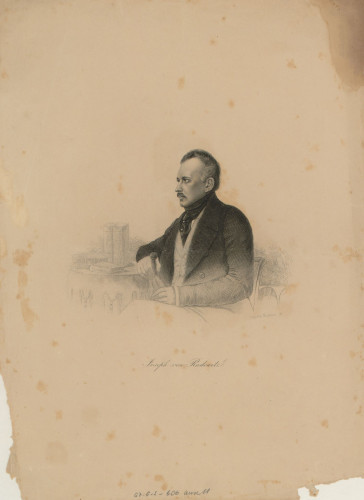 Joseph von Radowitz / Auguste Hüssener.