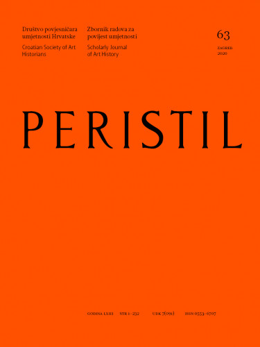 Peristil : zbornik radova za povijest umjetnosti : 63(2020) / glavni urednik Zvonko Maković.