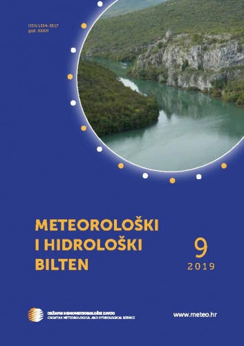 Meteorološki i hidrološki bilten : 33,9(2019) / glavna i odgovorna urednica Branka Ivančan-Picek.