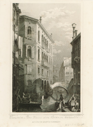 La Casa di Bianca Cappello / G. A. Troitzsch [prema Pietru Chevalieru].