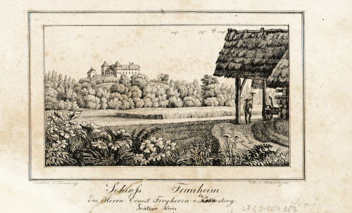 Schloss Frauheim / Folwarczni ; [prema crtežu Josefa Kuwassega].