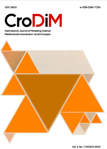 CroDiM  : international journal of marketing science = međunarodni-znanstveno stručni časopis / glavni urednik, editor in chief Damir Dobrinić