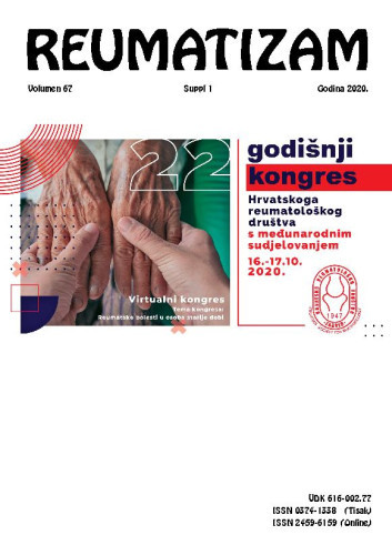 Reumatizam  : glasilo Hrvatskoga reumatološkog društva HLZ-a : 67, Suppl 1(2020) / glavni urednik Simeon Grazio