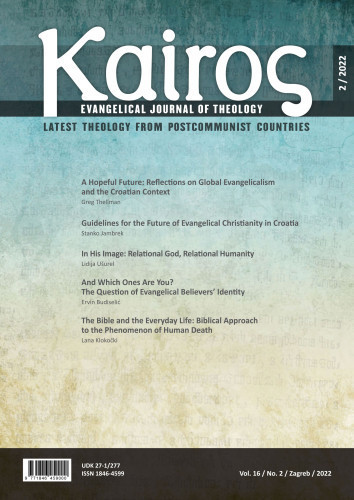 Kairos  : evangelical journal of theology : 16,2(2022) / editor Ervin Budiselić.