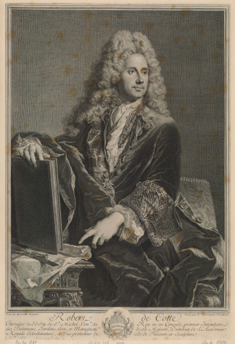 Robert de Cotte  / [Pierre] Drevet ; prema crtežu Hyachinthe Rigauda
