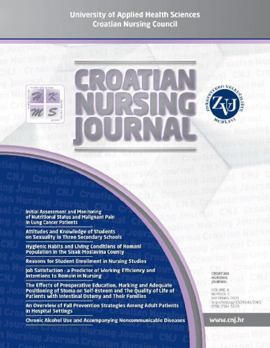 Croatian nursing journal : 4,2(2020) / glavna urednica, editor in chief Snježana Čukljek.