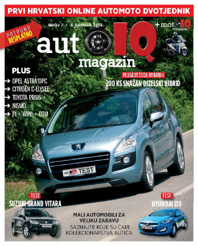 Autoiq magazin : prvi hrvatski online automoto dvotjednik : 7(2012) / glavni i odgovorni urednik Darijan Kosić.