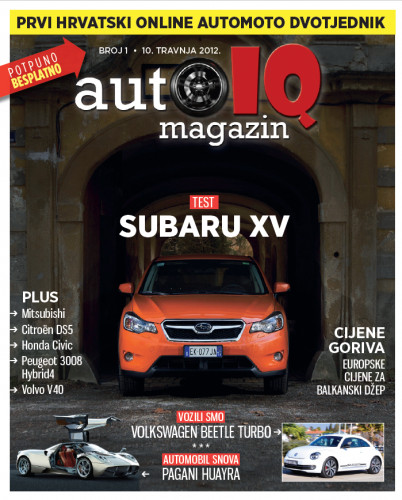 Autoiq magazin : prvi hrvatski online automoto dvotjednik / glavni i odgovorni urednik Darijan Kosić.