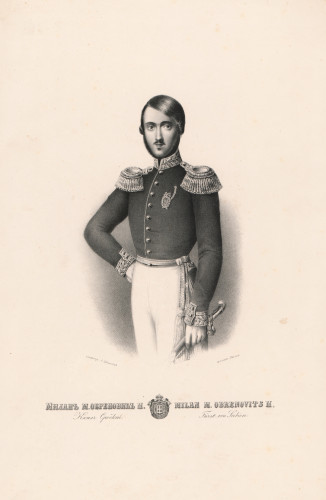 Milan M. Obrenović II / A. [Anastas] Jovanović.