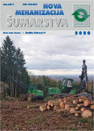 Nova mehanizacija šumarstva : 41(2020) / glavni urednik Mario Šporčić.