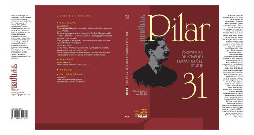 Pilar : časopis za društvene i humanističke studije : 16,31(2021) / glavni urednik Mislav Gabelica.