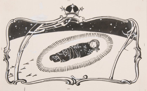 [Ilustracija za Mladi kralj i druge pripovijesti Oscara Wildea] / [Ljubo Babić].