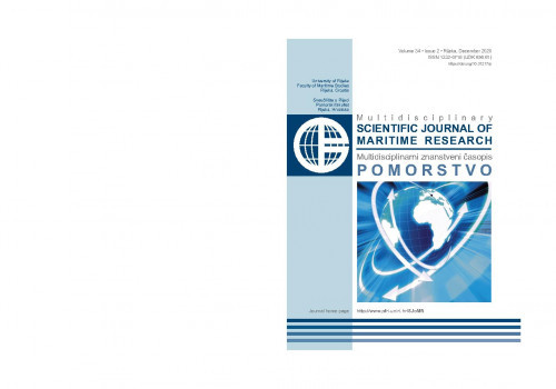 Pomorstvo : multidisciplinarni znanstveni časopis = multidisciplinary scientific journal of maritime research : 34, 2(2020) / glavni urednik Serđo Kos.