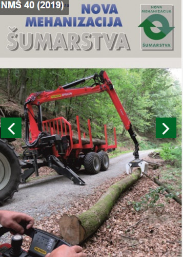 Nova mehanizacija šumarstva  / glavni urednik Mario Šporčić.