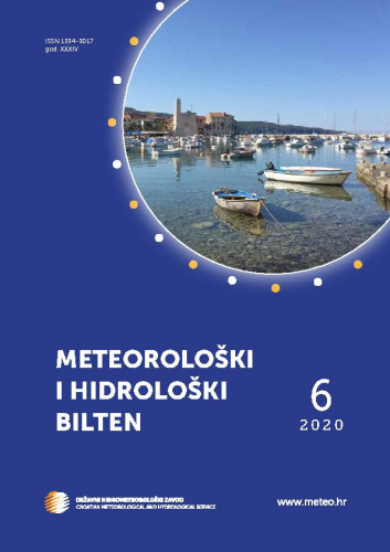 Meteorološki i hidrološki bilten : 34,6(2020) / glavna i odgovorna urednica Branka Ivančan-Picek.