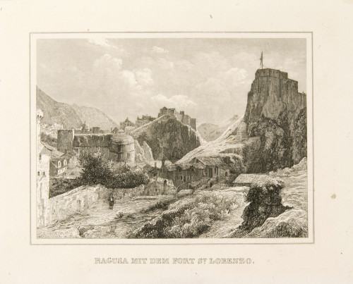 Ragusa mit dem Fort St Lorenzo.