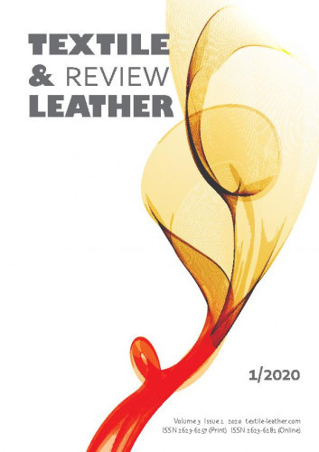 Textile & leather review : 3,1(2020) / editor-in-chief Dragana Kopitar.