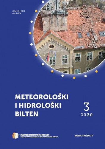 Meteorološki i hidrološki bilten : 34,3(2020) / glavna i odgovorna urednica Branka Ivančan-Picek.