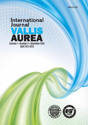 Vallis aurea  : international journal : 1,2(2015) / editors-in-chief Branko Katalinić, Dinko Zima.