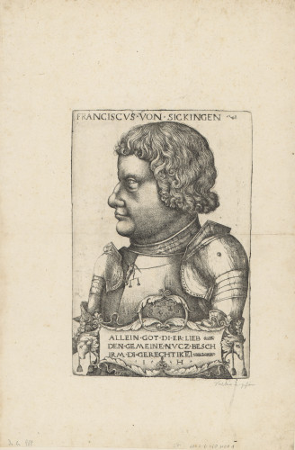 Franciscus von Sickingen   / [Hieronymus Hopfer].