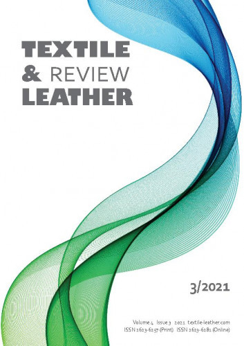 Textile & leather review : 4,3(2021) / editor-in-chief Dragana Kopitar.