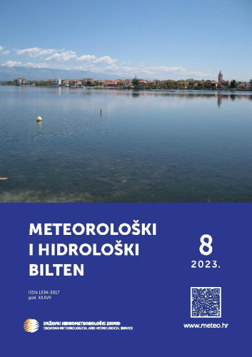 Meteorološki i hidrološki bilten : 37,8(2023)  / glavna i odgovorna urednica Branka Ivančan-Picek.