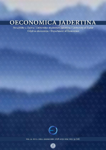 Oeconomica Jadertina : 11, 2(2021)  / glavni i odgovorni urednik Anita Peša