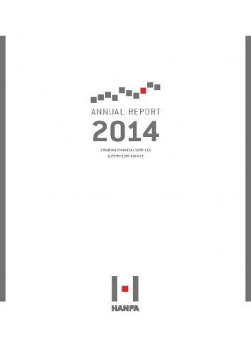 Annual report ... : 2014 / Croatian Financial Services Supervisory Agency.