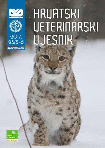 Hrvatski veterinarski vjesnik = Kroatischer veterinaermedizinischer Anzeiger = Croatian veterinary report : 25, 5/6 (2017) / glavni urednik, Haupredakteur, editor-in-chief Ivan Križek.