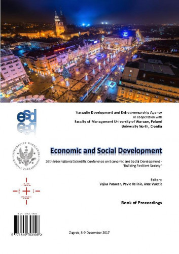 Economic and social development : book of proceedings : 26(2017) / ... International Scientific Conference on Economic and Social Development