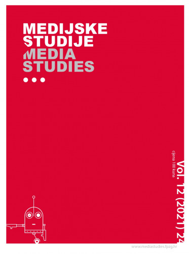Medijske studije = Media studies : 12,24(2021) / glavna urednica, editor-in-chief Marijana Grbeša Zenzerović.
