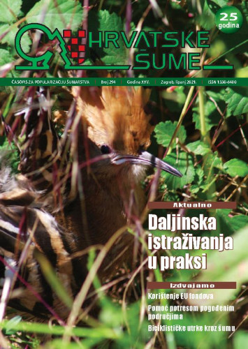 Hrvatske šume : časopis za popularizaciju šumarstva : 24,294(2021) / glavni urednik Goran Vincenc.